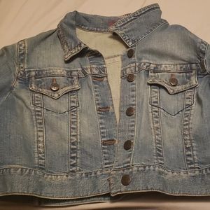 Venezia crop jean jacket